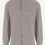 CAMICIA IN COTONE CON LOGO 710P00522 001 POLO RALPH LAUREN 