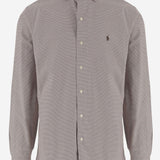 CAMICIA IN COTONE CON LOGO 710P00522 001 POLO RALPH LAUREN 