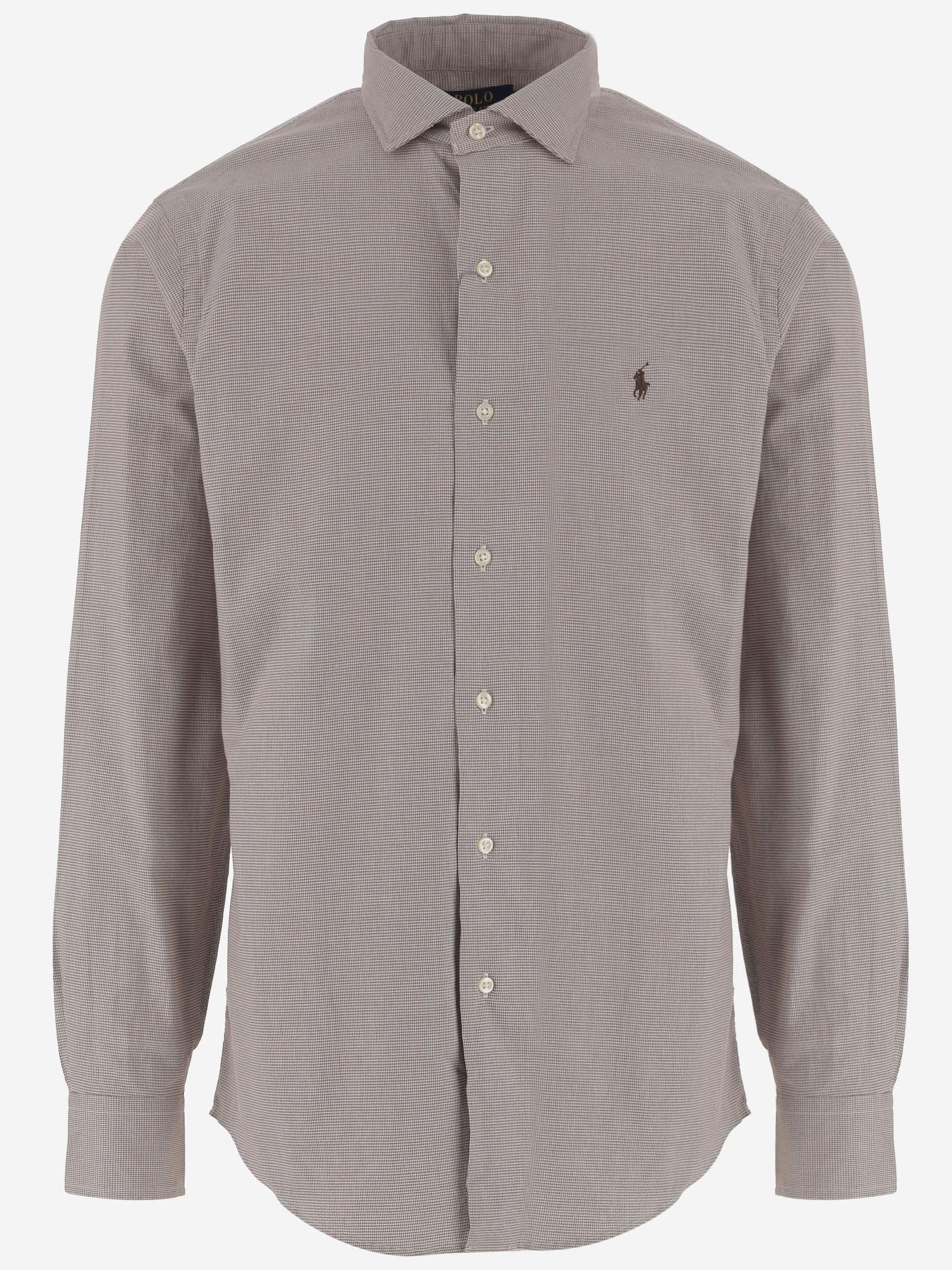 CAMICIA IN COTONE CON LOGO 710P00522 001 POLO RALPH LAUREN 