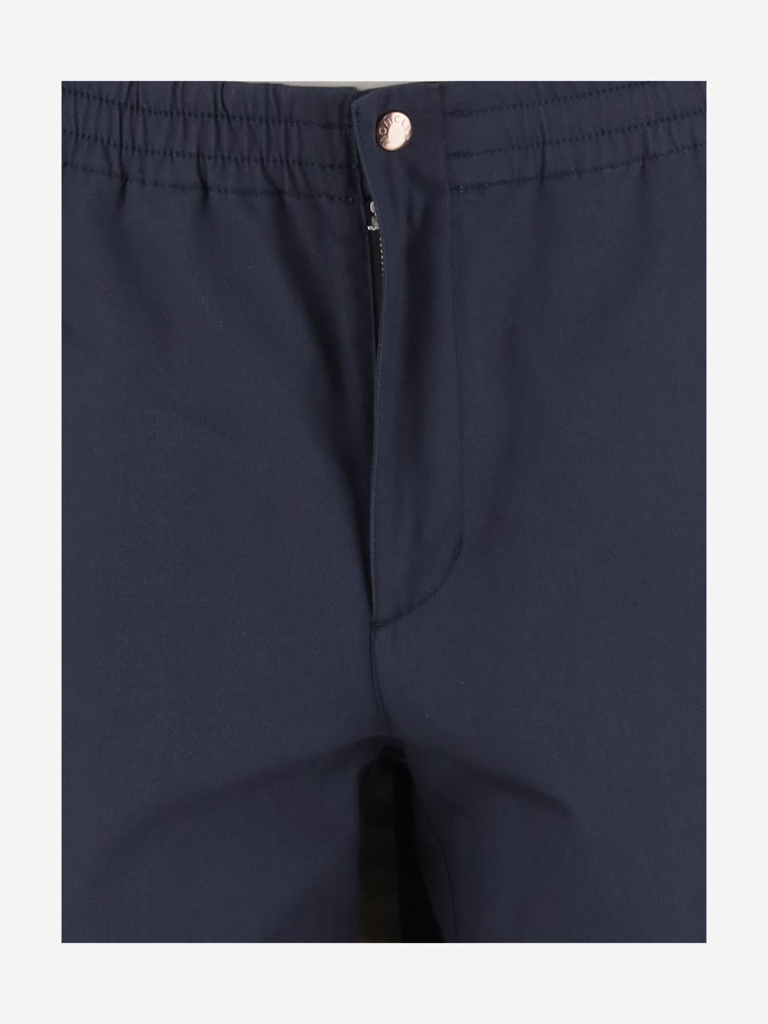 PANTALONI IN MISTO COTONE X GILGA FARM BY DONALD GLOVER 2A00001598EC 786 MONCLER 