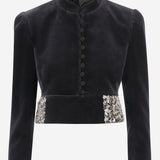 GIACCA SPENCER IN VELLUTO CH25WVE81091 070 CHLOE 