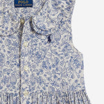 Abito fantasia in cotone 312A12036 001 POLO RALPH LAUREN KIDS 