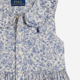 Abito fantasia in cotone 312A12036 001 POLO RALPH LAUREN KIDS 