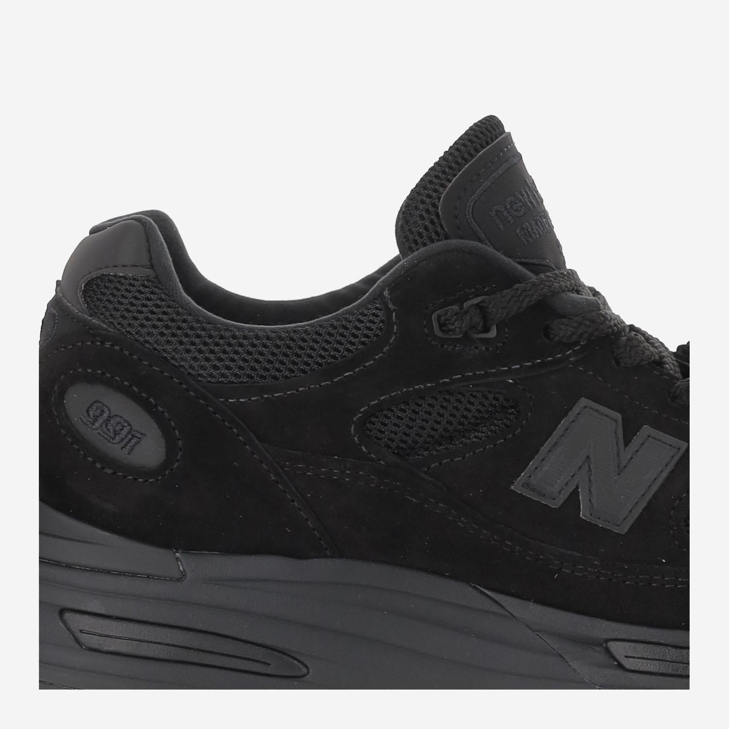 SNEAKERS 991V2 U991KK2 BLACK NEW BALANCE 