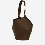 BORSA LOTUS PICCOLA IN PELLE SCAMOSCIATA H2043726 950 KHAITE 