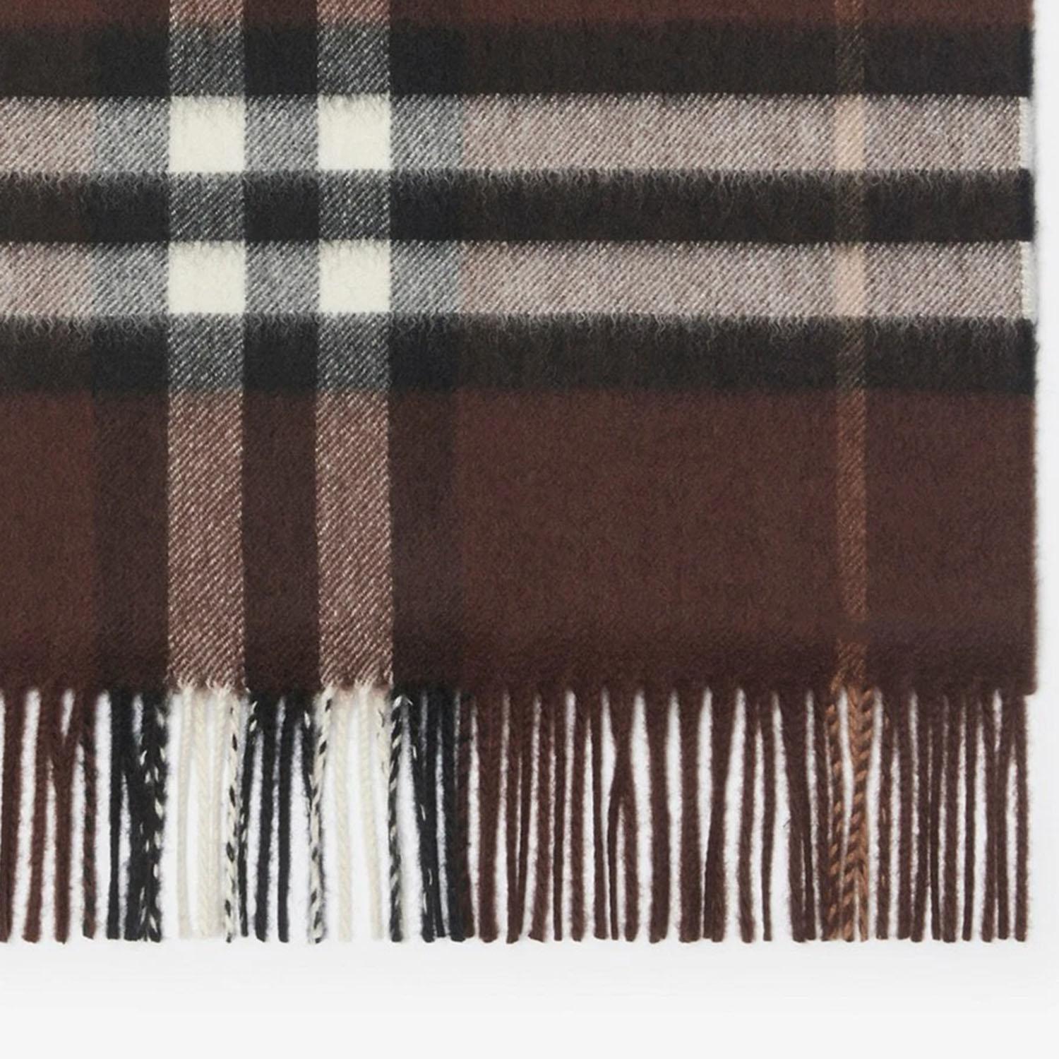 SCIARPA IN CASHMERE CON MOTIVO CHECK 8112638 TREACLEBROWN BURBERRY 
