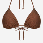 TOP BIKINI TRIANGOLO ANNABELLE CON APPLICAZIONI ANNA001 08595L MC2 SAINT BARTH 