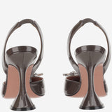 Begum Slingback in pelle BEGUMSLING COFFEE AMINA MUADDI 