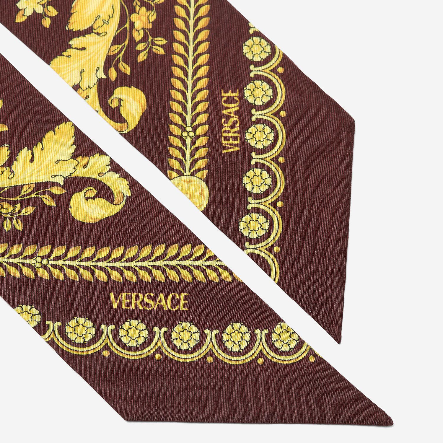FOULARD GIROCOLLO IN SETA IBA0005 1A067235R770 VERSACE 