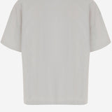 T-SHIRT IN JERSEY DI COTONE CON LOGO J54GC0011 J45148058 JIL SANDER 