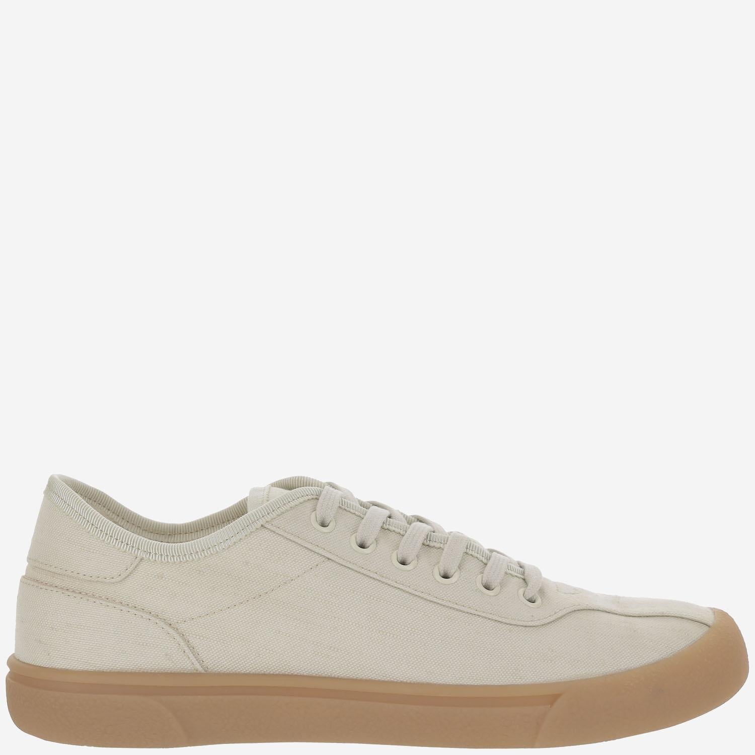 Sneaker in Tela di Viscosa e Lino F1611SPC SAT THE ROW 