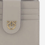 PORTAFOGLIO IN PELLE CON LOGO 103610 A0F1C50Q PINKO 