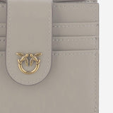 PORTAFOGLIO IN PELLE CON LOGO 103610 A0F1C50Q PINKO 