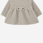 CAPPOTTO IN MISTO LANA 25W220 TORTORA 1+ IN THE FAMILY KIDS 