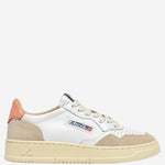 SNEAKERS MEDALIST LOW AULWLS13 LEATSUEDEWHTPEACHP AUTRY 