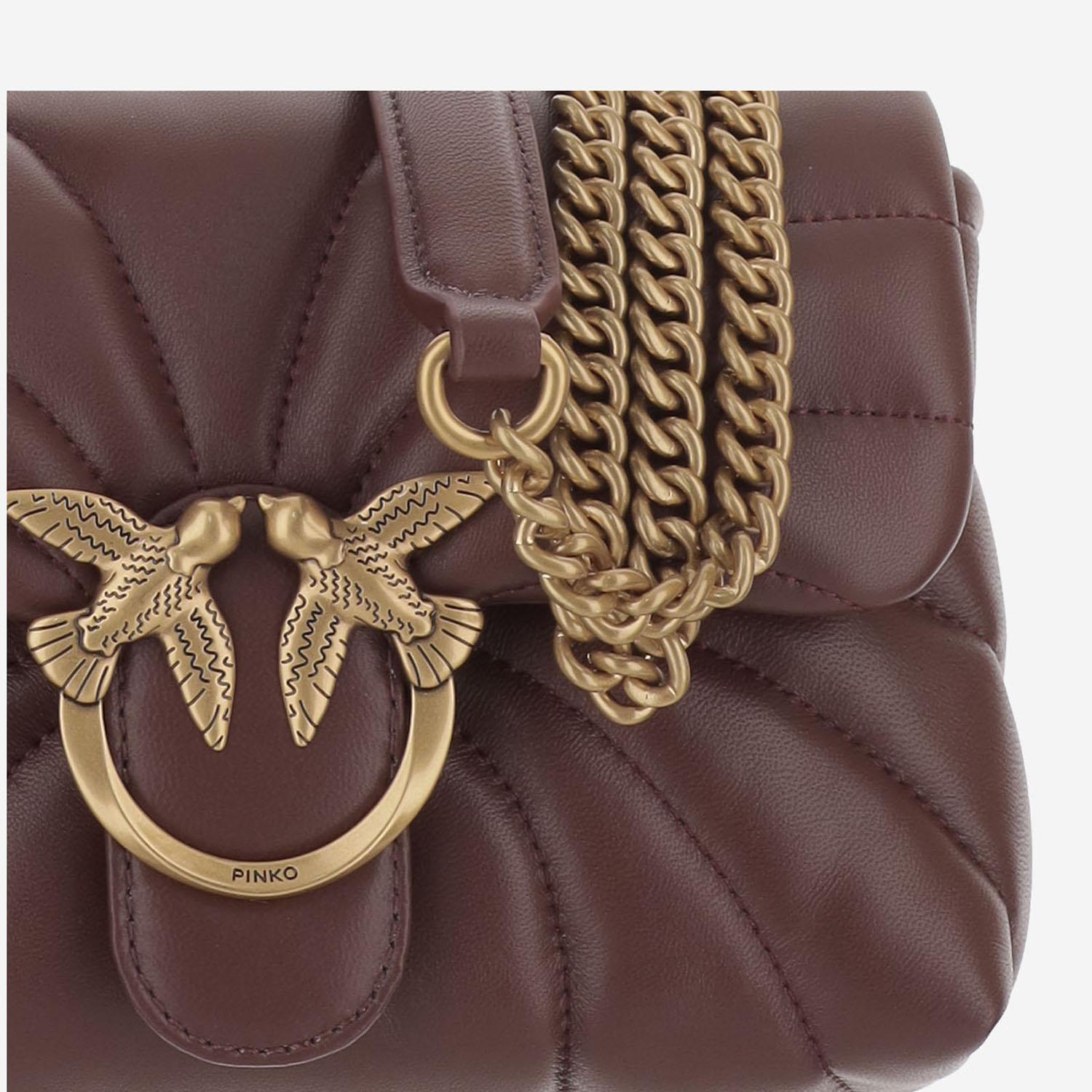 BORSA MINI LOVE PUFF BUTTERFLY 100039 A1EXR49Q PINKO 