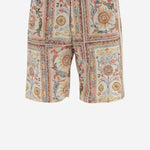 PANTALONI CORTI CON STAMPA ORNAMENTALE 80OAD334 CQDP3R85 JUST CAVALLI 