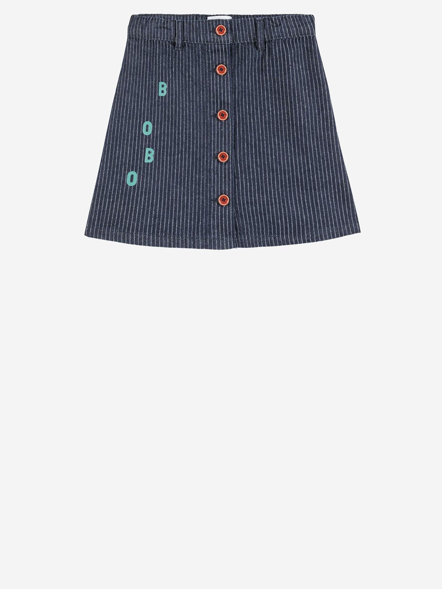 GONNA IN COTONE A RIGHE B225AC097  BOBO CHOSES KIDS 