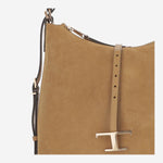 BORSA A SPALLA IN PELLE SCAMOSCIATA XBWTSEW0200P3A S403 TODS 