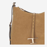 BORSA A SPALLA IN PELLE SCAMOSCIATA XBWTSEW0200P3A S403 TODS 