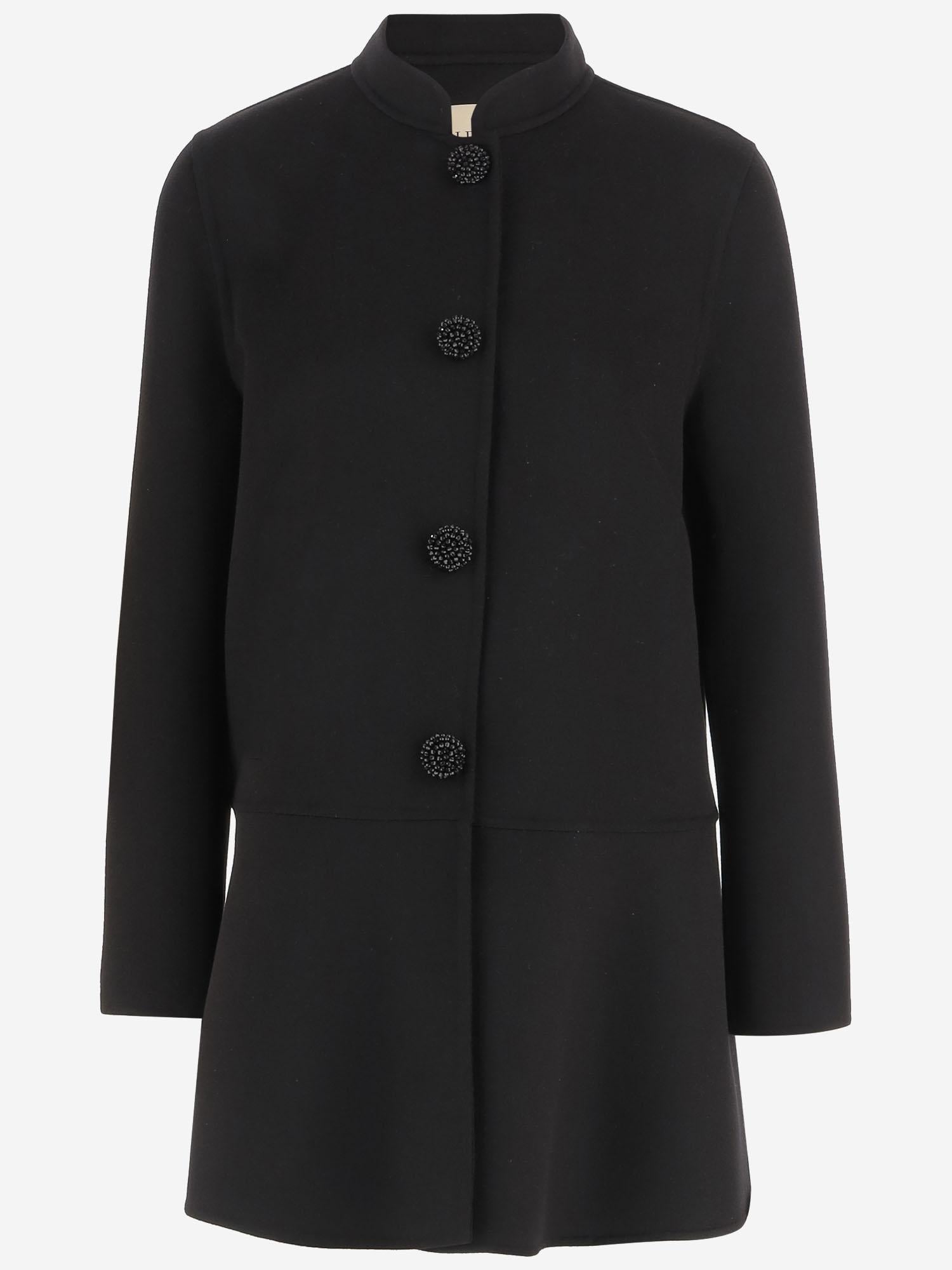 CAPPOTTO IN LANA VERGINE E CASHMERE 8B3CA872 6JA0NO VALENTINO 