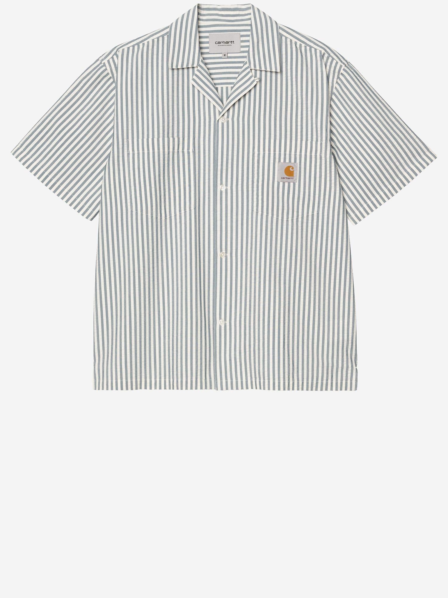 CAMICIA IN MISTO COTONE A RIGHE I036203 3K5XX CARHARTT WIP 