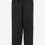 PANTALONI IN LANA CON RISVOLTO 10772W4369 BLK THE ROW 