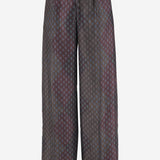 PANTALONI IN SETA STAMPATA 010914 2127358 DRIES VAN NOTEN 