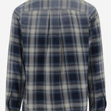 CAMICIA IN COTONE CON MOTIVO CHECK S74DM0899 D35206001F DSQUARED2 