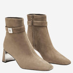 STIVALETTI GEORGIA IN PELLE SCAMOSCIATA 166780 037 TORY BURCH 