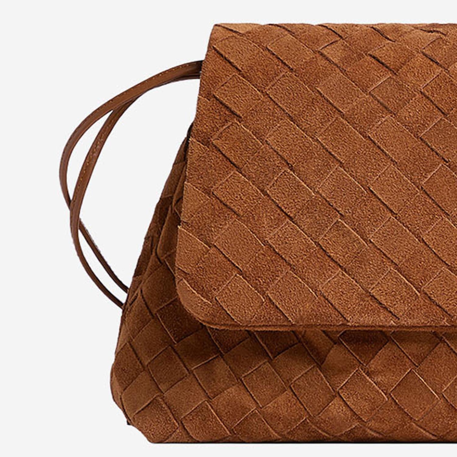 BORSA POUCH GIORNO IN SUEDE 857657 V5ZZ02588 BOTTEGA VENETA 