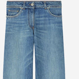 JEANS BOYFRIEND IN COTONE 1023064 1A170461D800 VERSACE 