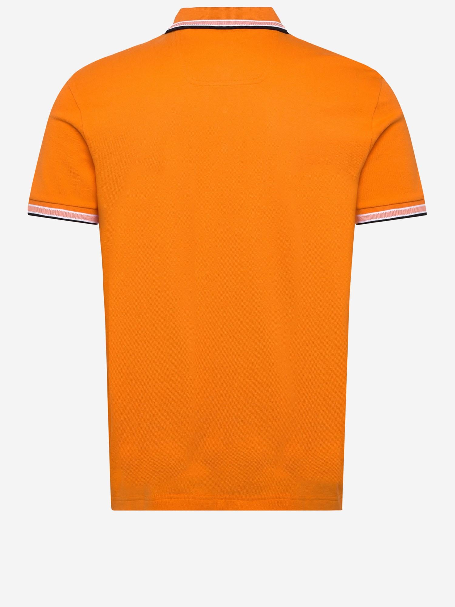 Polo in piqué di cotone con logo 50469055 822 HUGO BOSS 