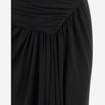 GONNA IN VISCOSA DRAPPEGGIATA 776439 Y7F981000 SAINT LAURENT 