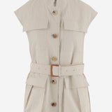 GIACCA SMANICATA IN MISTO COTONE A RIGHE 010557 3360005 DRIES VAN NOTEN 