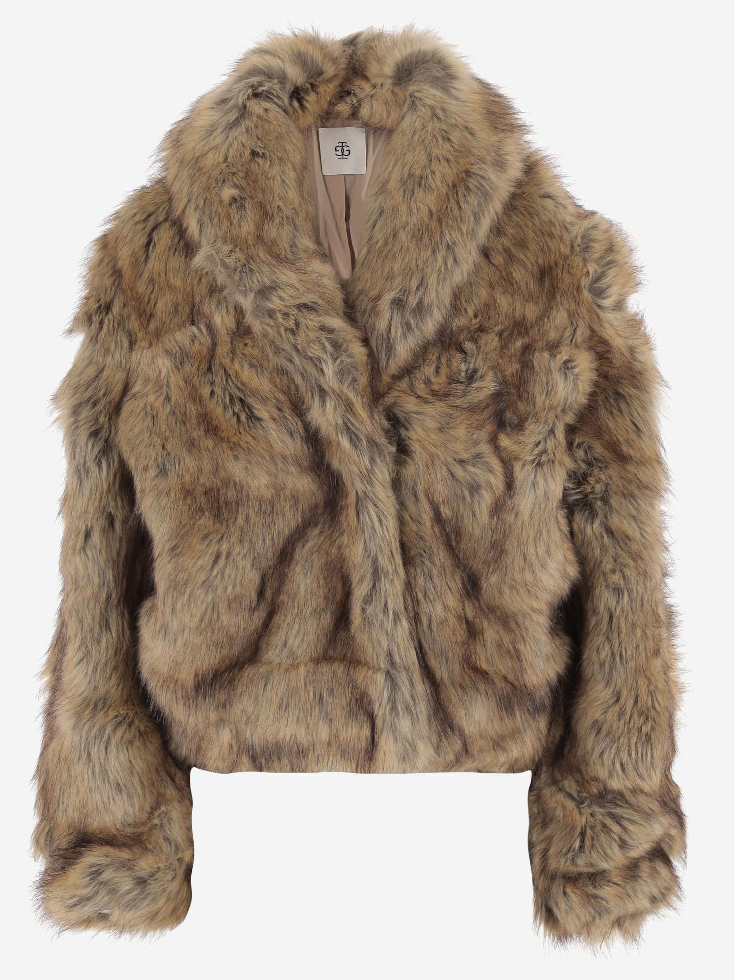 Cappotto Damiy  in pelliccia sintetica 21663 500 THE.GARMENT 