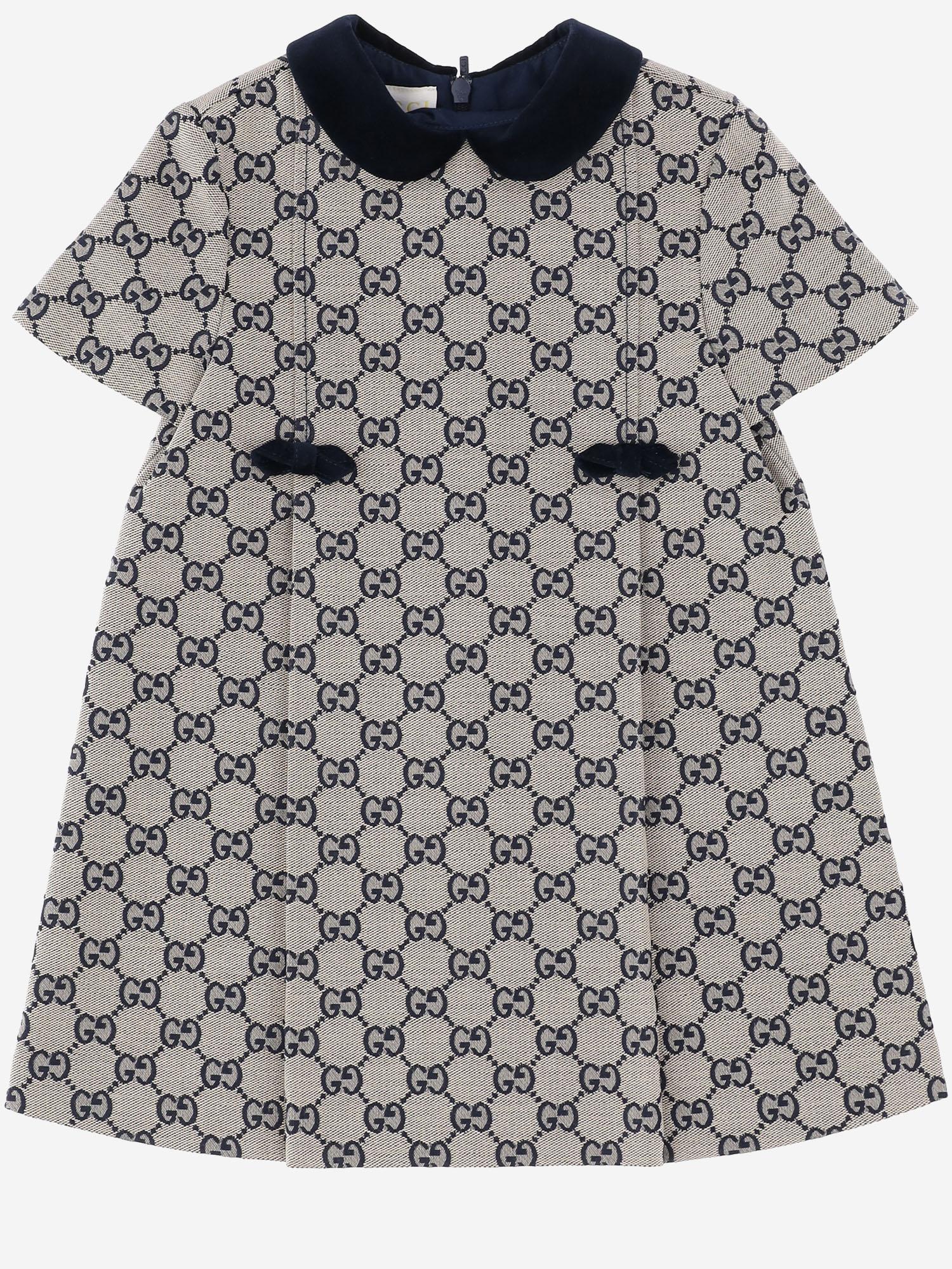 ABITO IN MISTO COTONE 828494 XWA2M9118 GUCCI KIDS 