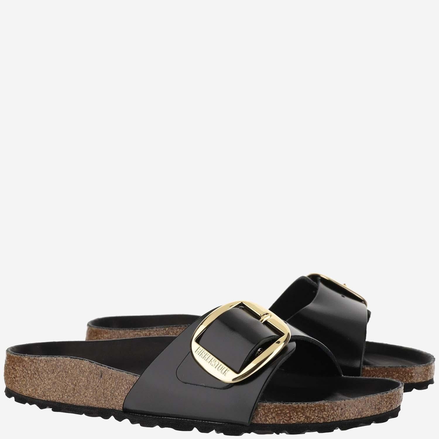 SANDALI MADRID BIG SHINE 1022650 BLACK BIRKENSTOCK 
