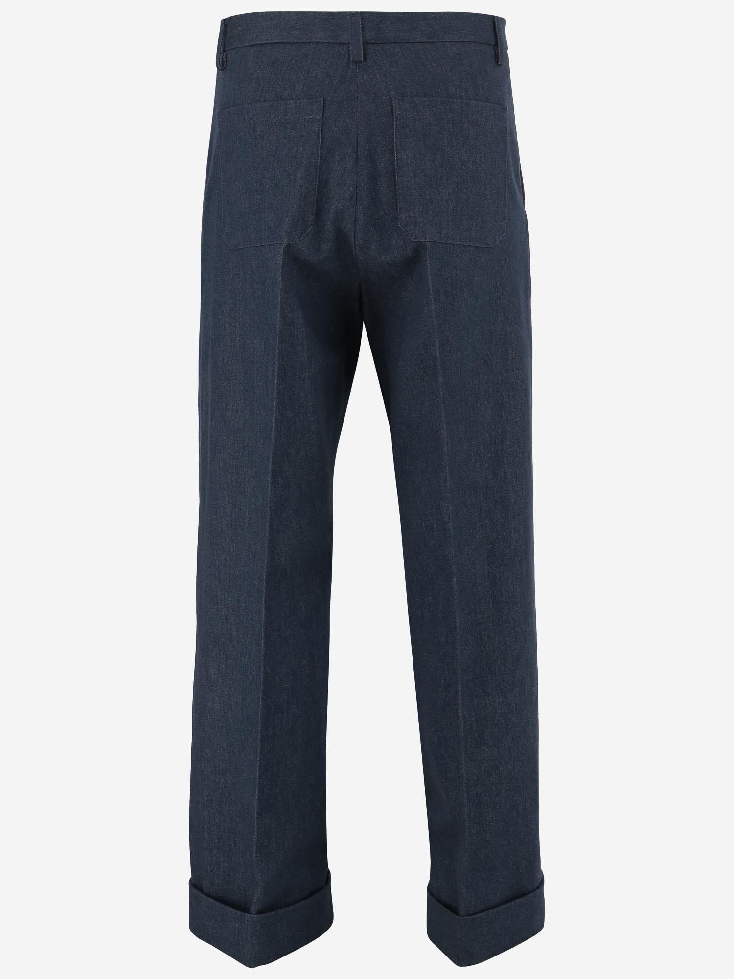 JEANS IN DENIM DI COTONE 6V3DD03VAL8 558 VALENTINO 