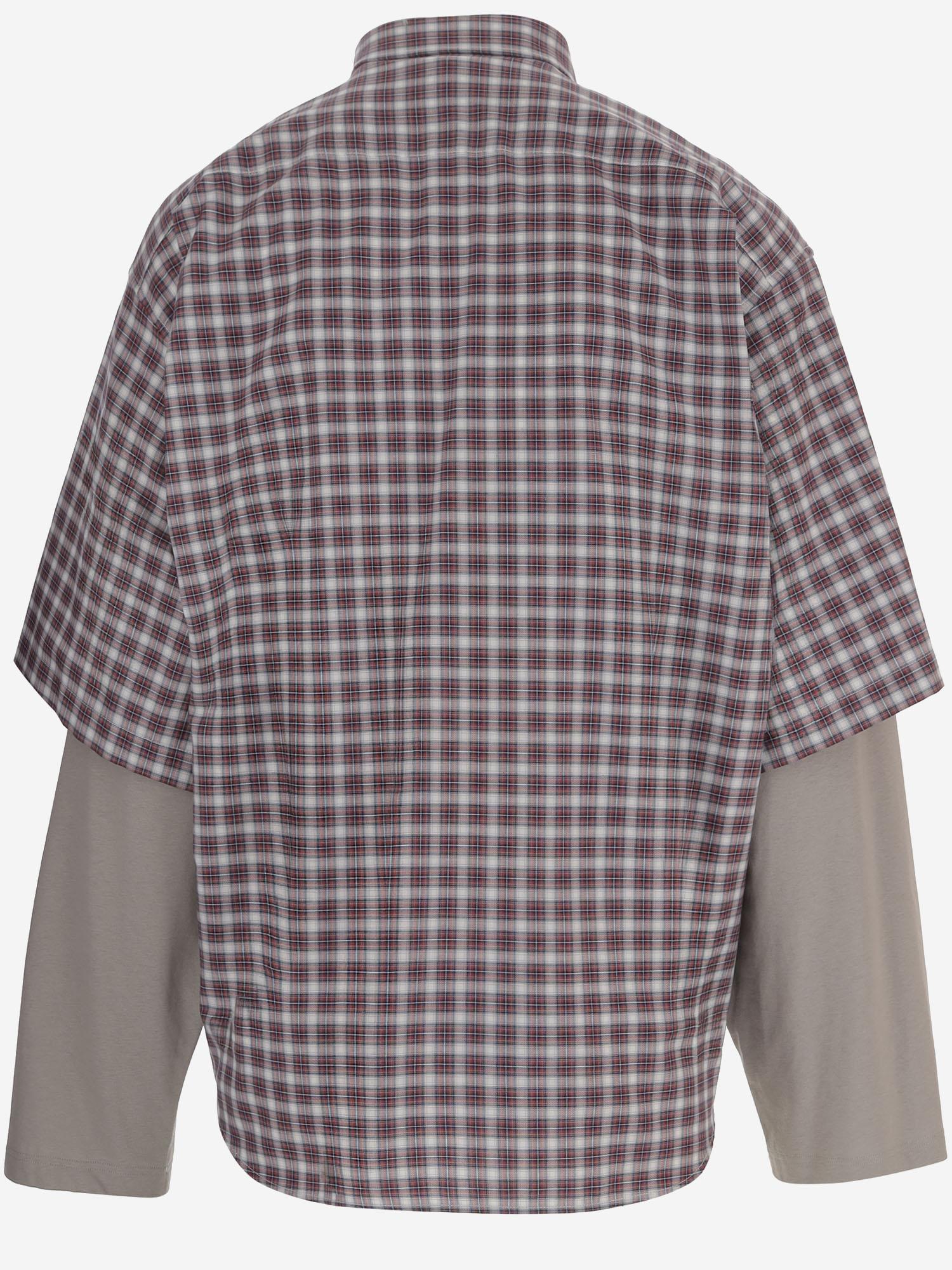 Camicia Wrong Sleeve in cotone 866543 TUM176011 BALENCIAGA 