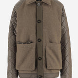 Giacca Military ibrida in misto lana italiana e cotone by Todd Snyder CFBLOU2008MRUT5212 6662 WOOLRICH 