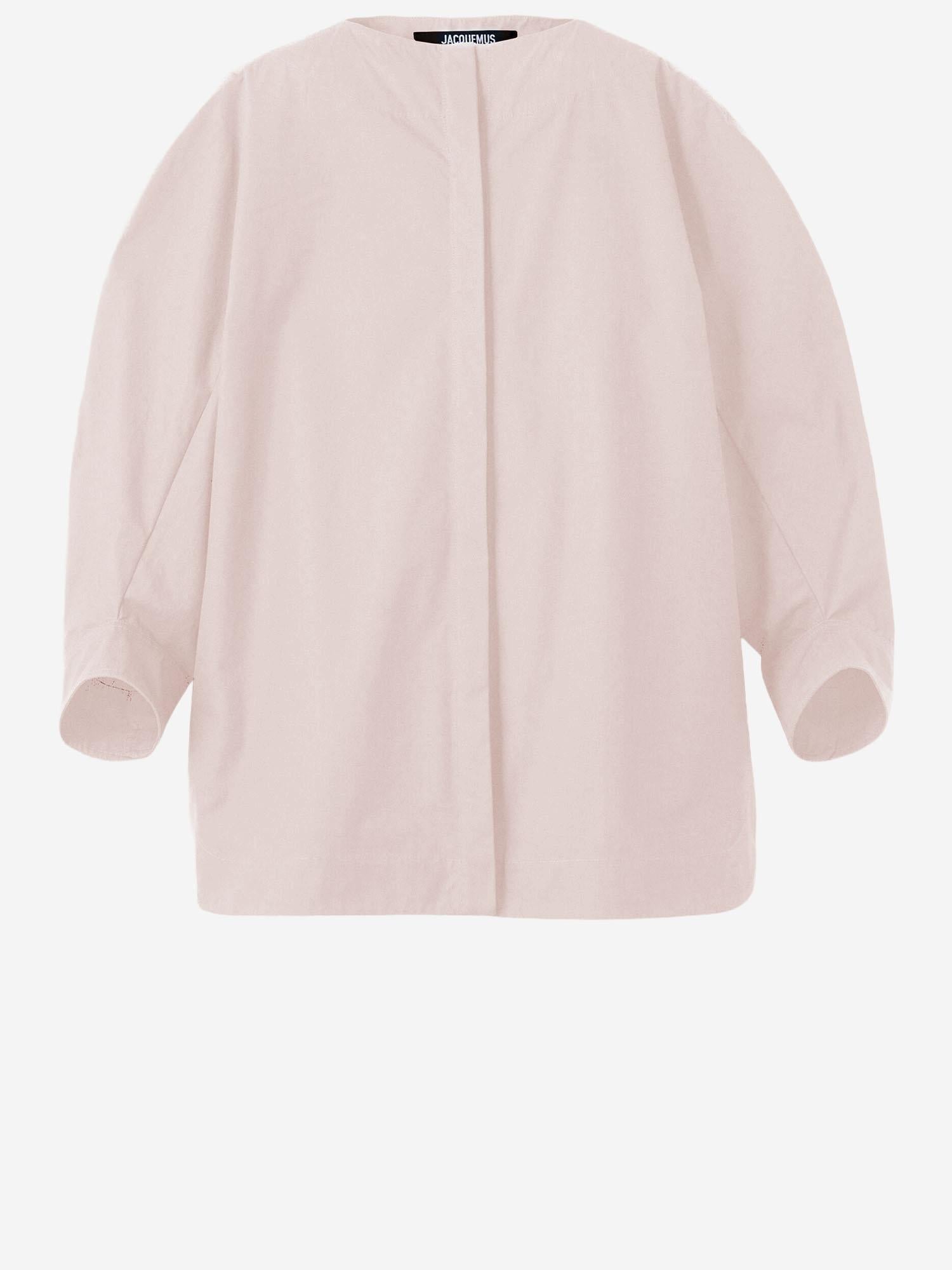 CAMICIA PITTORE IN COTONE SHW00557AW00648 410 JACQUEMUS 