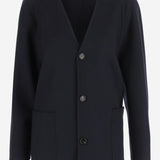 CARDIGAN  IN LANA CON BOTTONI 836337 V3OO04121 BOTTEGA VENETA 