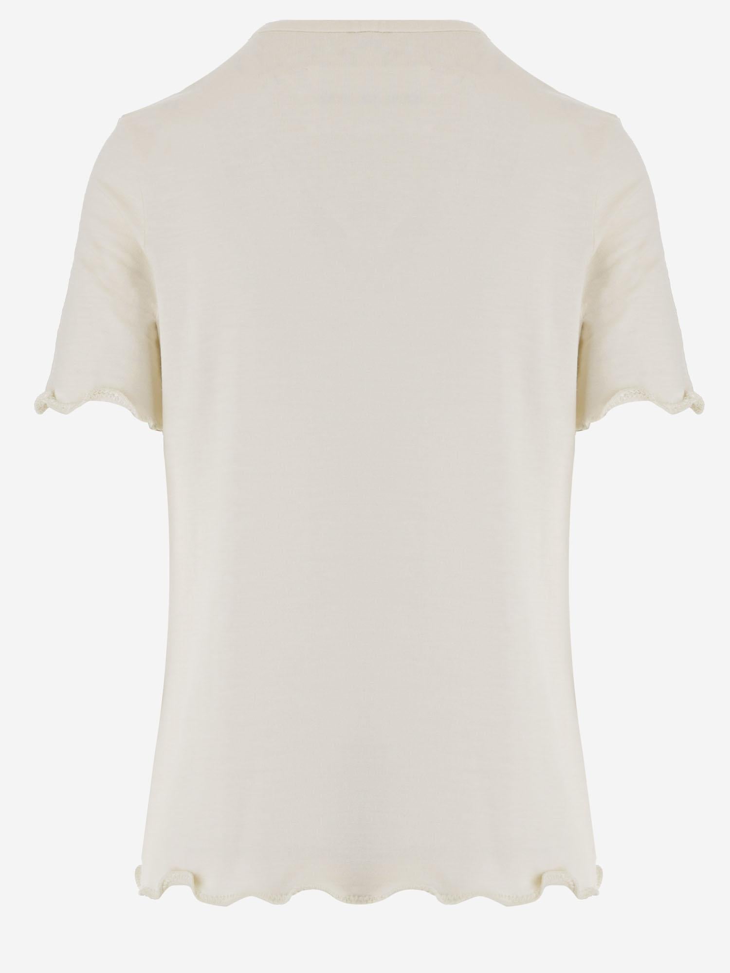 T-SHIRT IN MISTO SETA J01NF0006 J20341105 JIL SANDER 