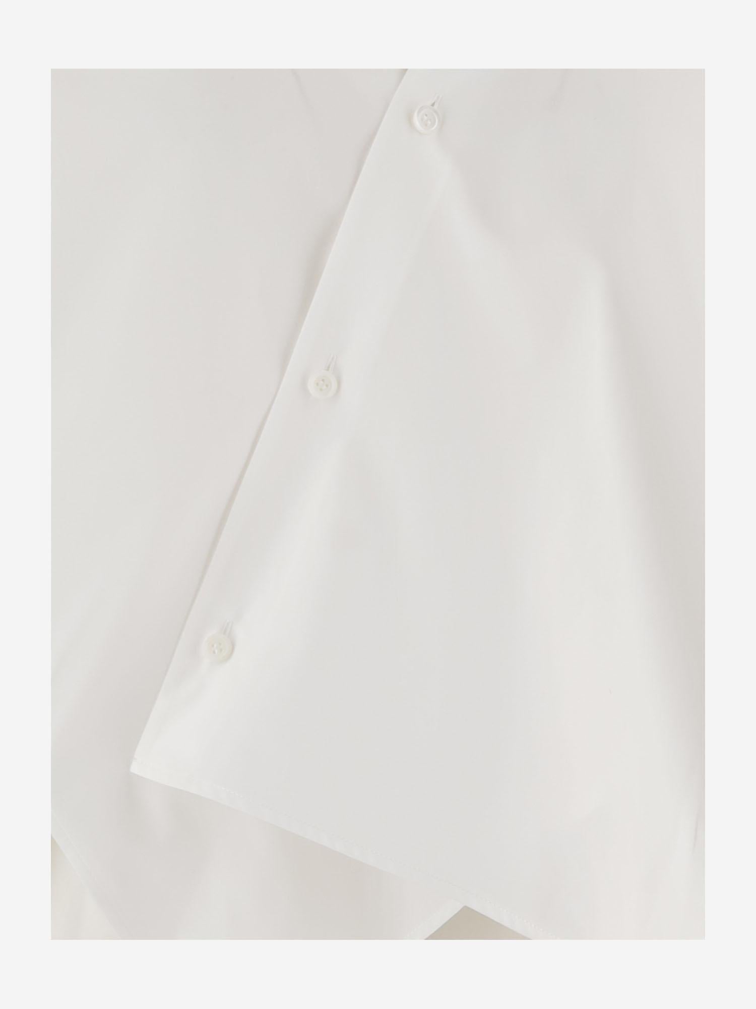 Camicia asimmetrica in cotone S359Y05XEZ 2100 LOEWE 