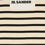 T-SHIRT IN COTONE CON MOTIVO A RIGHE J40GC0111 J46497080 JIL SANDER 