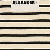 T-SHIRT IN COTONE CON MOTIVO A RIGHE J40GC0111 J46497080 JIL SANDER 