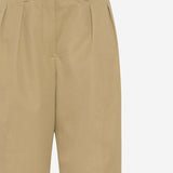 PANTALONI IN COTONE E CASHMERE 8884W3670 BEI THE ROW 