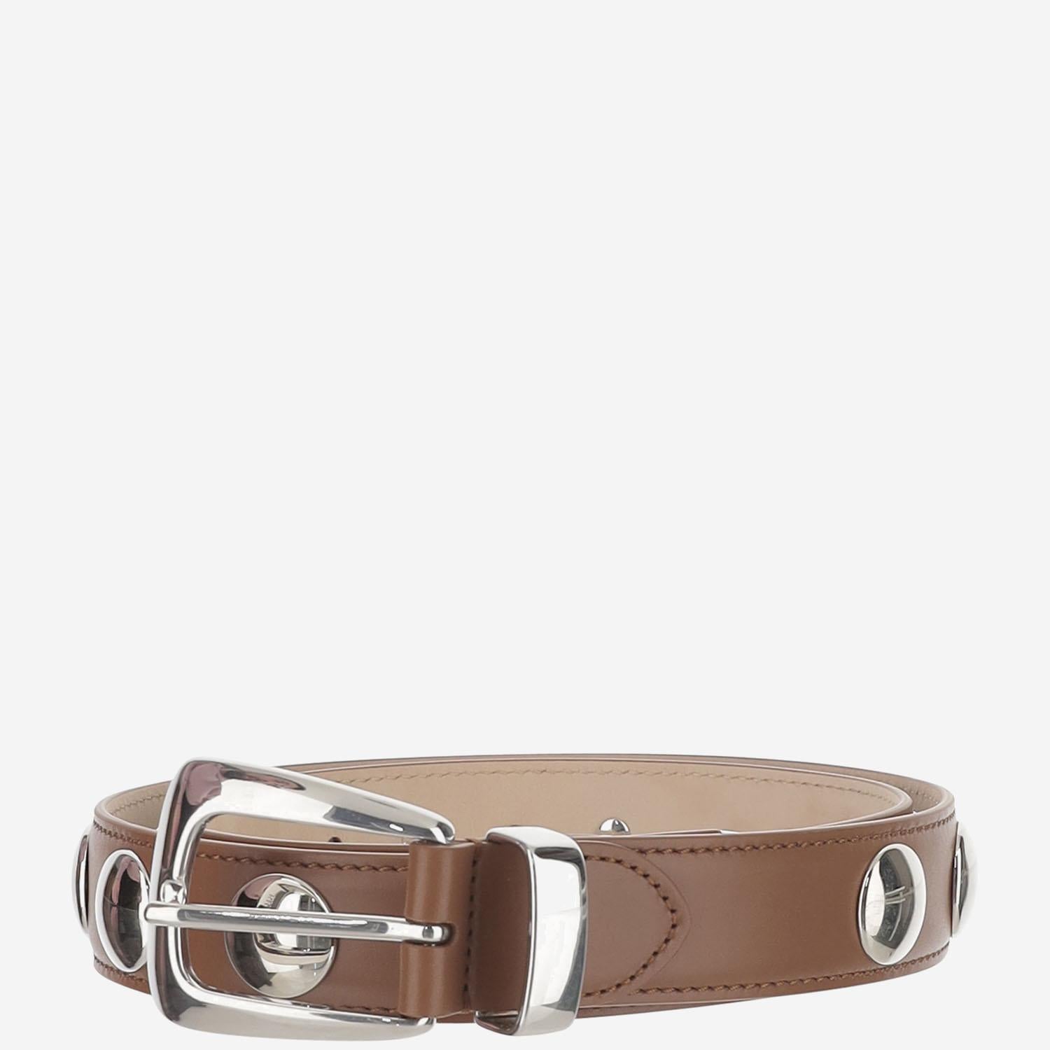 CINTURA BENNY CON BORCHIE 10014930 621 KHAITE 