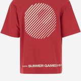 T-SHIRT IN COTONE CON LOGO SG2410105 SCEPTRERED SUMMER GAMES 
